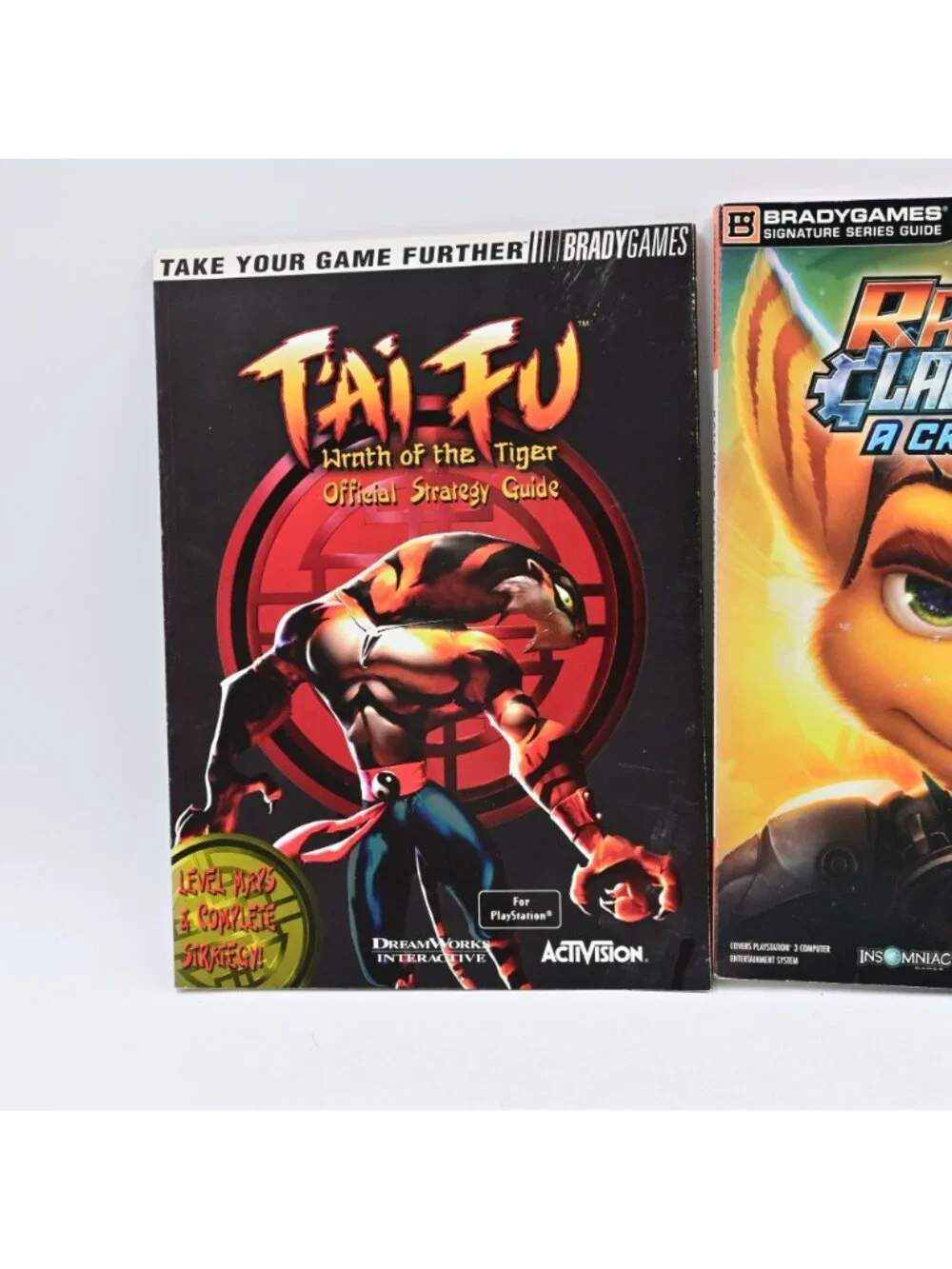 Tai-Fu Wrath Of The Tiger And Ratchet & Clank A Crack In Time Strategy Guides